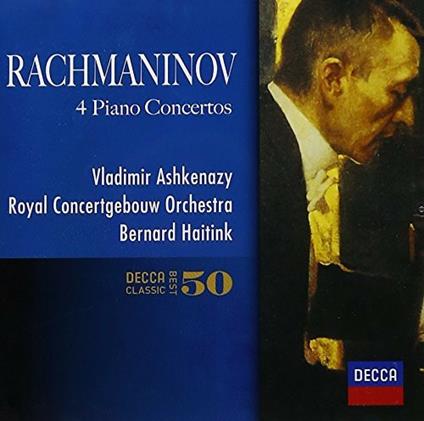 Rachmaninov. Piano Concertos (Shm-Cd) - CD Audio di Sergei Rachmaninov,Bernard Haitink,Vladimir Ashkenazy,Royal Concertgebouw Orchestra