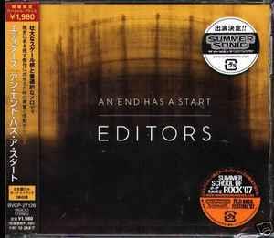 An End Has A Start - CD Audio di Editors