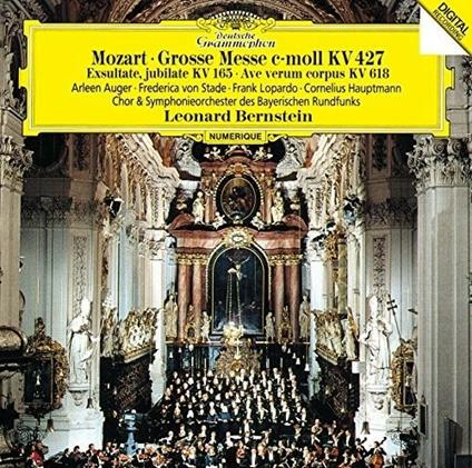 Mozart: Great Mass In C Minor K.427 (Limited/Reissued:Uccg-90579) - CD Audio di Leonard Bernstein,Wolfgang Amadeus Mozart