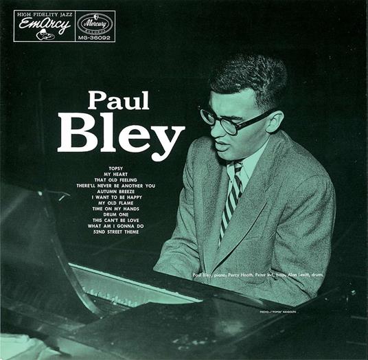 Paul Bley (Limited Reissue Edition) (Japanese Edition) - CD Audio di Paul Bley