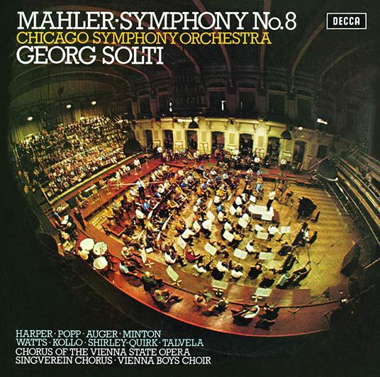 Symphony No.8 - CD Audio di Gustav Mahler,Georg Solti