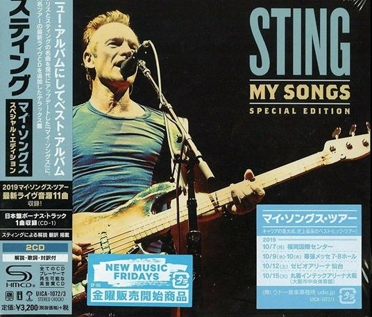 My Songs (Japanese Edition) - CD Audio di Sting