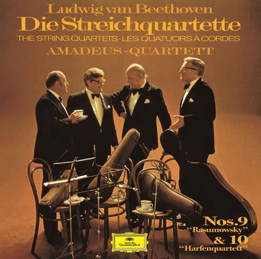 Die Streichquartette Nr. 9-10 - CD Audio di Ludwig van Beethoven,Amadeus Quartet