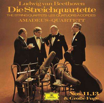 Die Streichquartette Nr. 11, 13 - CD Audio di Ludwig van Beethoven,Amadeus Quartet