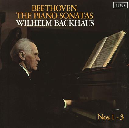 Sonatas Nos. 1-3 - CD Audio di Ludwig van Beethoven,Wilhelm Backhaus