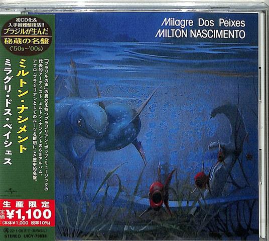 Milagre Dos Peixes (Limited) - CD Audio di Milton Nascimento