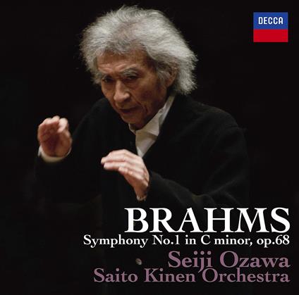 Brahms: Symphony 1 In C Minor Op 68 - CD Audio di Seiji Ozawa