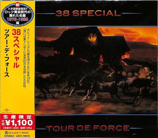 Tour De Force - CD Audio di 38 Special