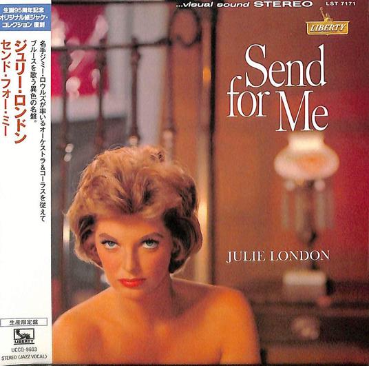 Send For Me (Limited/Paper Sleeve/Digital Remastering/Reissued:Tocj-96 - CD Audio di Julie London