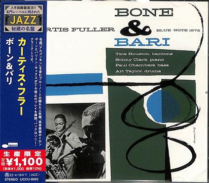 Bone & Bari - CD Audio di Curtis Fuller