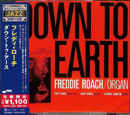 Down To Earth - CD Audio di Freddie Roach