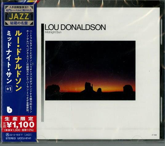 Midnight Sun (Limited/W/Bonus Track(Plan)) - CD Audio di Lou Donaldson