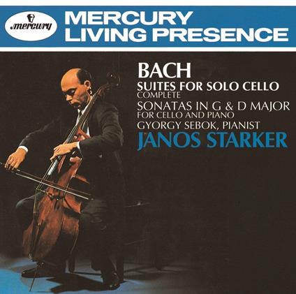 J.S.Bach: 6 Suites For Solo Cello. Sonatas In G & D Major (Shm-Cd/Reissued:Uccd- - SHM-CD di Janos Starker