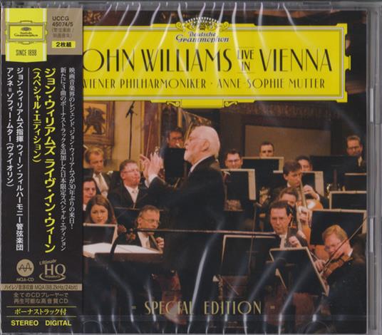 John Williams - Live In Vienna (W/Bonus Track (Plan)) - CD Audio di John Williams