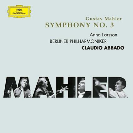 Symphony No.3  (Limited) - CD Audio di Gustav Mahler,Claudio Abbado