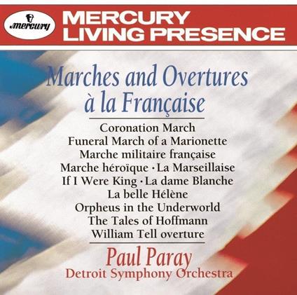 Marches & Overtures A La Francaise (Shm-Cd/Reissued:Phcp-20399) - SHM-CD di Paul Paray