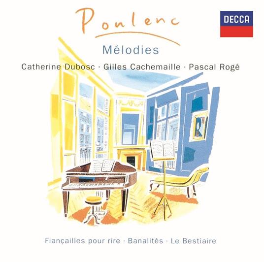 Poulenc: Melodies (Shm-Cd/Reissued:Pocl-1460) - SHM-CD di Catherine Dubosc