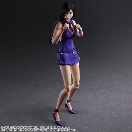 Final Fantasy Vii Remake Play Arts Kai Action Figura Tifa Lockhart Dress Ver. 25 Cm Square-enix - 4