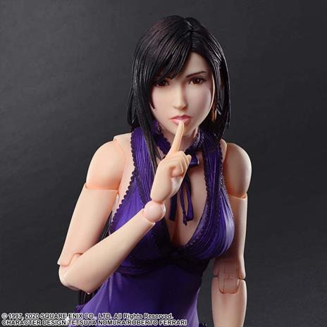 Final Fantasy Vii Remake Play Arts Kai Action Figura Tifa Lockhart Dress Ver. 25 Cm Square-enix - 6