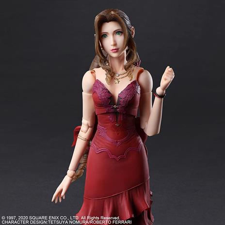 Final Fantasy Vii Remake Play Arts Kai Action Figura Aerith Gainsborough Dress Ver. 25 Cm Square-enix - 6