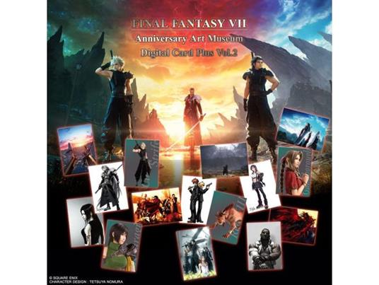 Final Fantasy VII TCG Anniversary Art Museum Digital Card Plus Vol. 2 Booster *English Version* Square-Enix