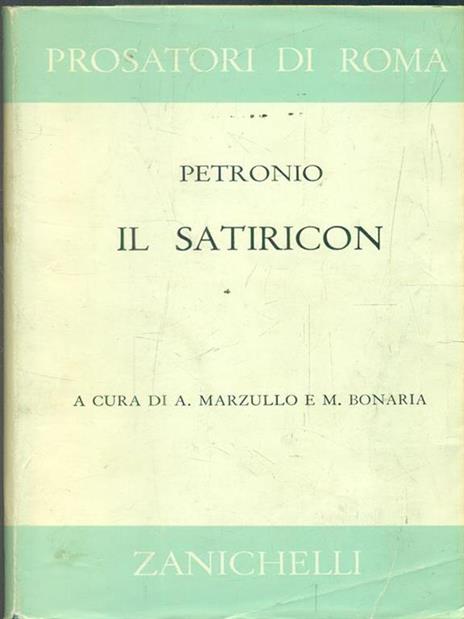 Il satiricon - Arbitro Petronio - 4