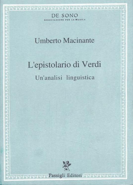 L' Epistolario di Verdi - Umberto Masone - 5