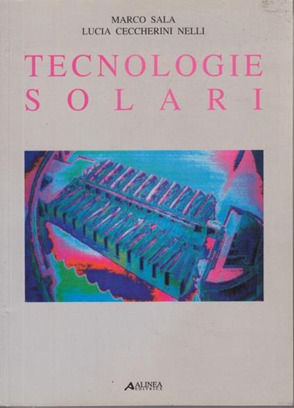 Tecnologie solari - Marco Sara - copertina