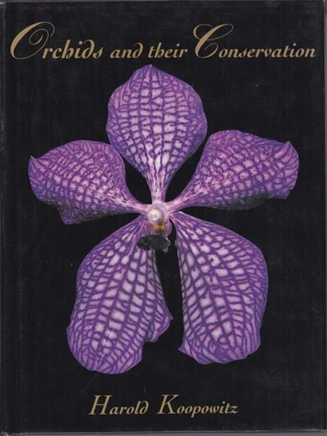 Orchids and their conservation - copertina