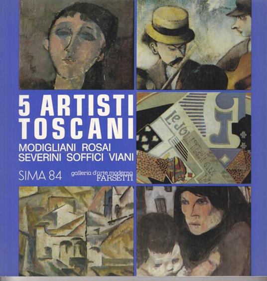 5 artisti toscani - Antonietta Lenci,Lamberto Mari - copertina