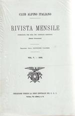 Rivista mensile Club Alpino Italiano - vol.V - anno 1886