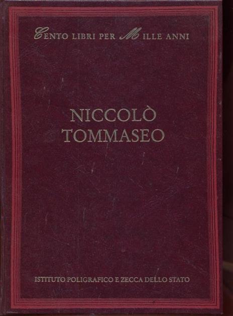 Niccolò Tommaseo - Andrea Cortellessa - 2