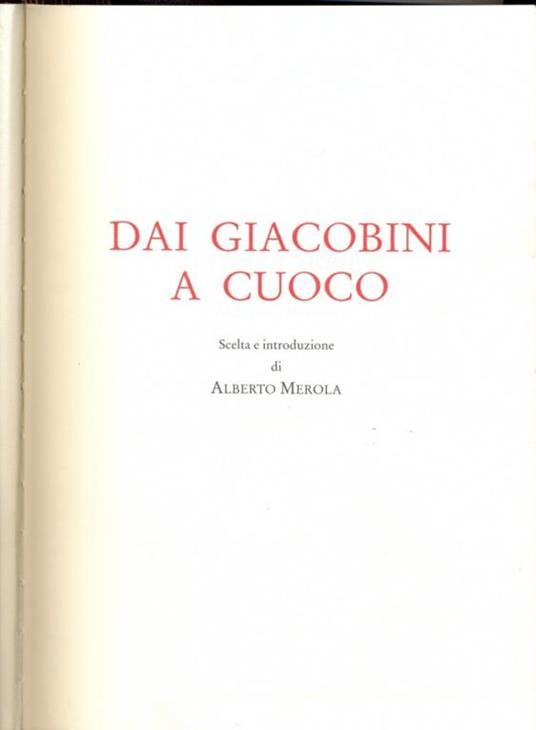 Dai giacobini a Cuoco - Alberto Merola - 4