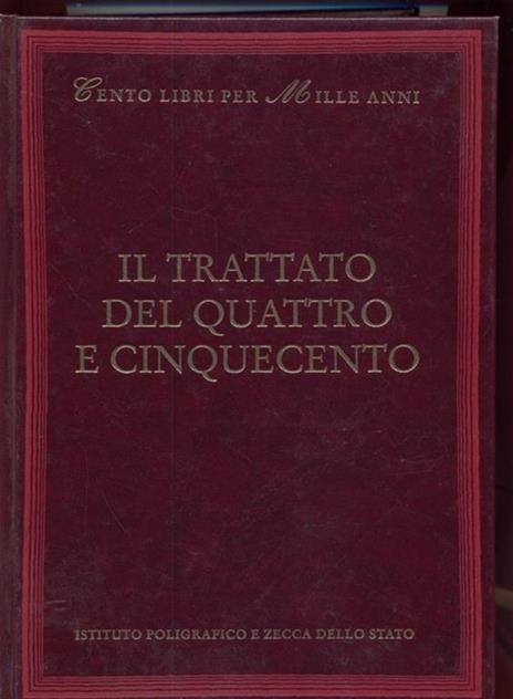 Il trattato del Quattrocento e Cinquecento - Cinquecento - 6