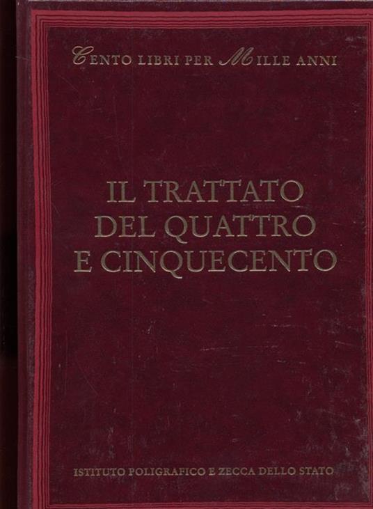 Il trattato del Quattro e Cinquecento - Corrado Bologna - copertina