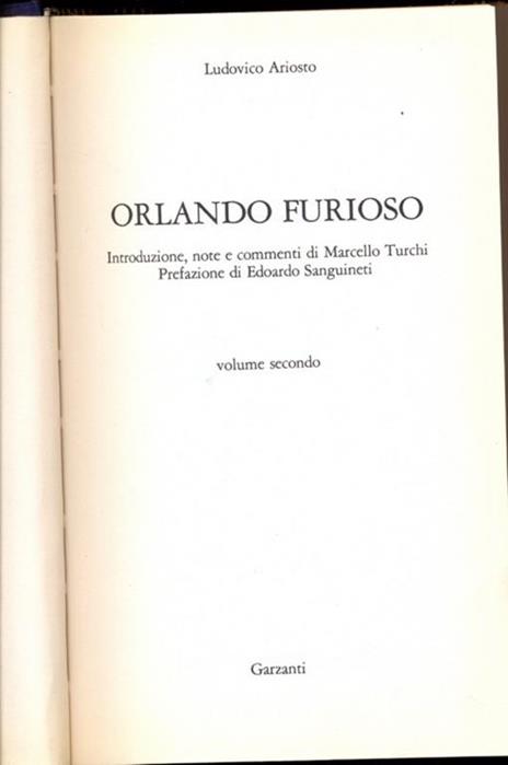 Orlando furioso Vol. 2 - Ludovico Ariosto - 3