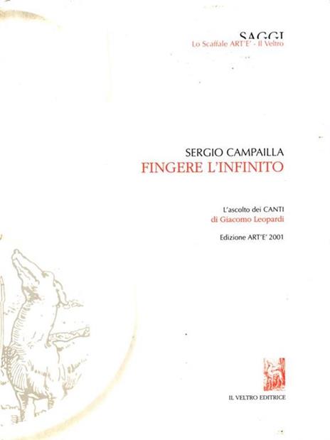 Fingere l'infinito - Sergio Campailla - 3