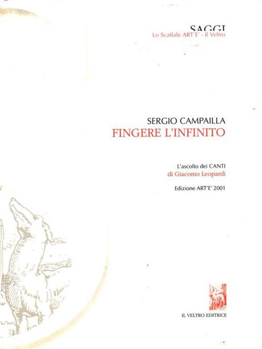 Fingere l'infinito - Sergio Campailla - 2