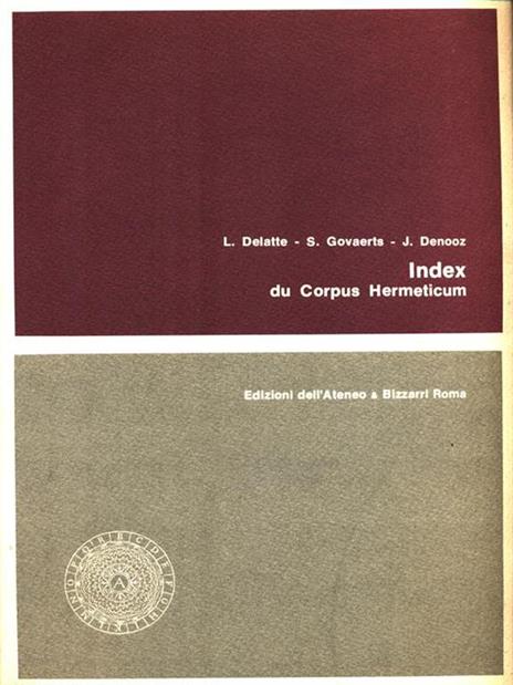 Index du corpus hermeticum - 9