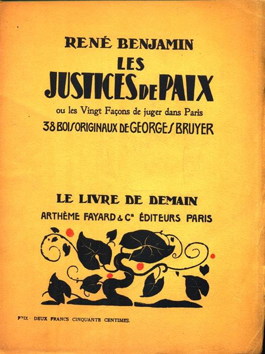 Les justices de paix - Rene Benjamin - 4