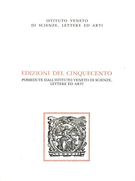 Edizioni del Cinquecento - 13