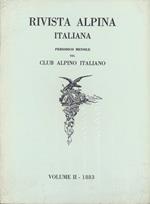 Rivista alpina italiana. Volume II1883