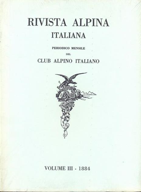Rivista alpina italiana. Volume III1883 - 7