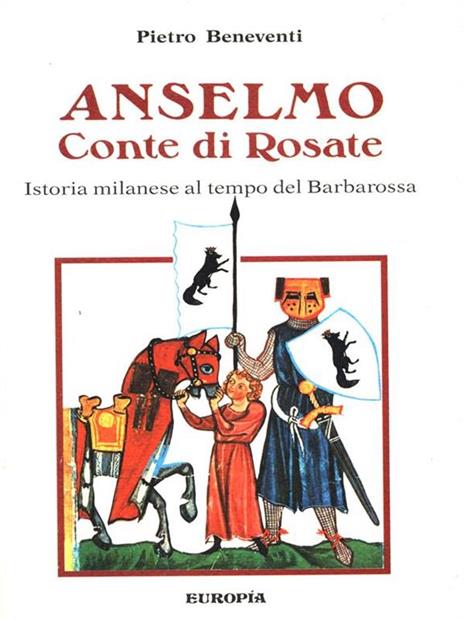 Anselmo. Conte di rosate - Pietro Beneventi - copertina