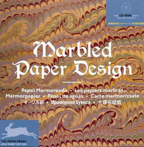 Marbled paper design. Ediz. multilingue. Con CD-ROM - Pepin Van Roojen - 12