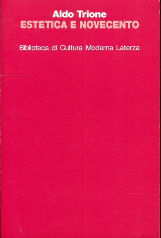 Estetica e Novecento - Aldo Trione - 10