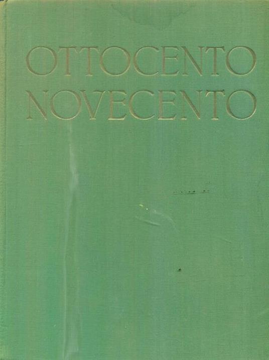 Ottocento Novecento - Anna Maria Brizio - copertina