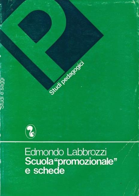 Scuola promozionale e schede - copertina