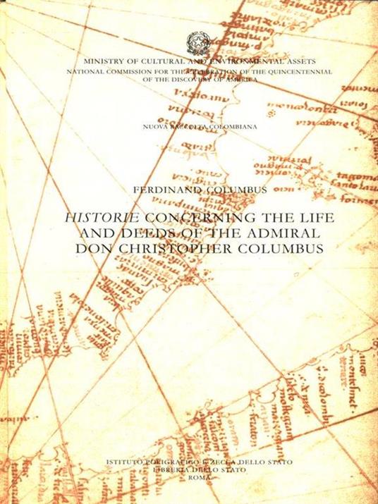 Historie concerning the life and deedsof the admiral Don Christopher Columbus. Vol. IV/2 - copertina