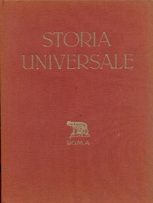 Storia universale II - Roma Volume 1 - Corrado Barbagallo - copertina